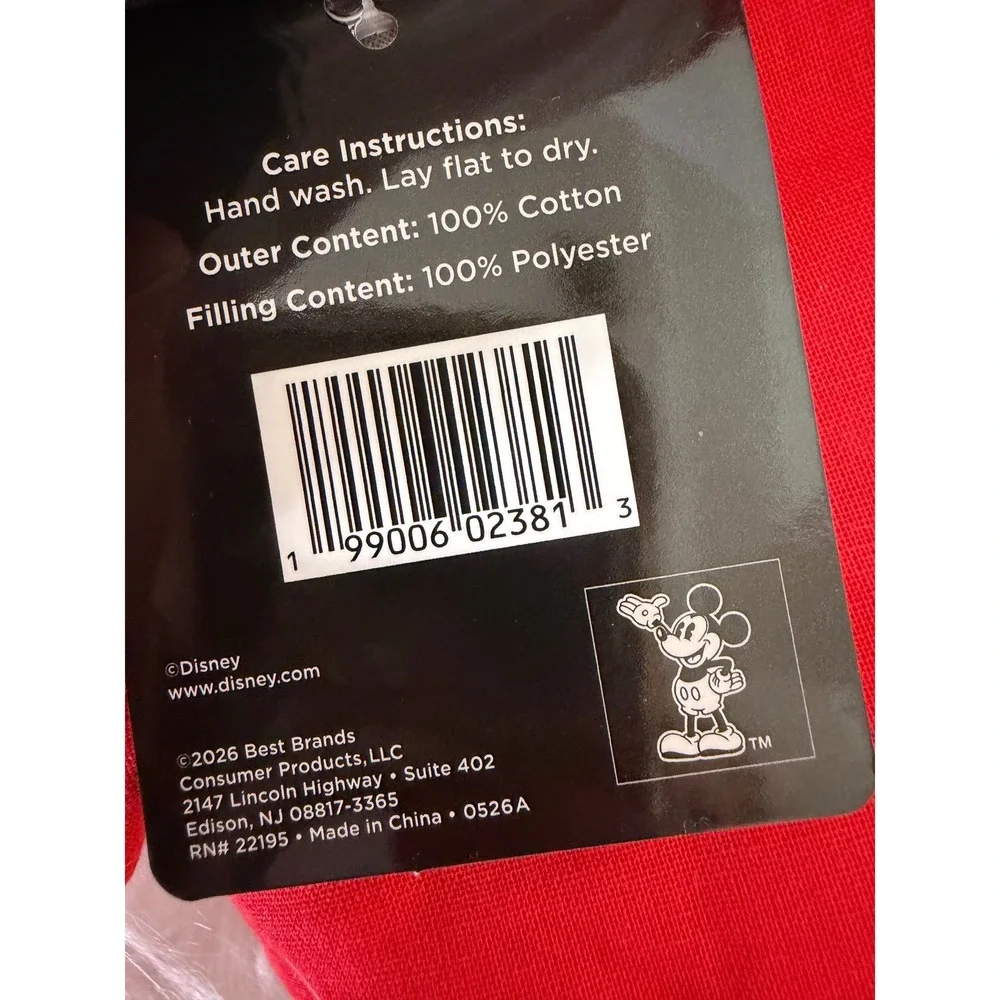 Disney Mickey Mouse Kitchen Set Pot Holder Mini Mitt Magnetic Bag Clips New